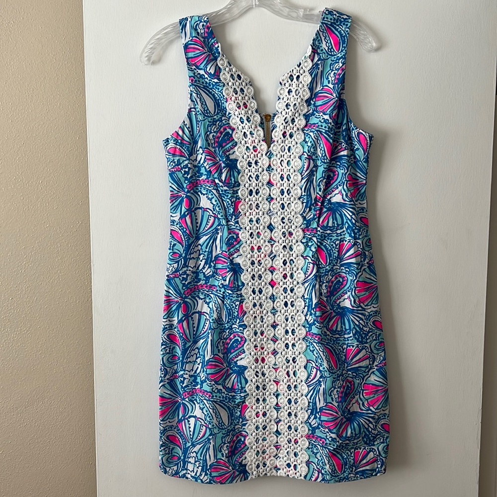 Lilly Pulitzer for Target dress 20th anniversary collection size 8 blue and pink